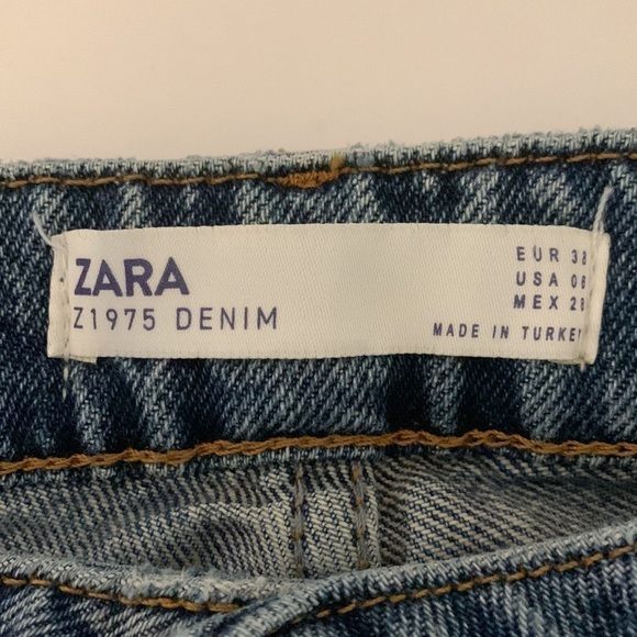 ZARA Z1975 Jeans Size 6 - Picture 12 of 16
